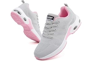 TODAYSUNNY Laufschuhe Damen Turnschuhe Sportschuhe Luftpolster Sneaker Sommer Atmungsaktive Joggingschuhe Orthopädische Schuhe rutschfeste Leichte Walkingschuhe Hallen Fitnessschuhe Outdoor Running Shoes