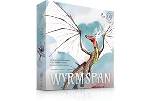 Stonemaier Games, Wyrmspan, Family Board Game, Ages 14+, 1-5 Players, 90 Minutes Playing Time