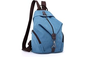 EVEOUT Zaino per Studenti Universitari in Tela Casual Unisex, Zaino da Lavoro per Donne e Uomini per Viaggi Scolastici, Escursionismo in Campeggio