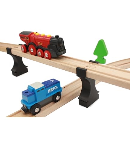 Locorico - Wooden Train Crossing (4 Tracks