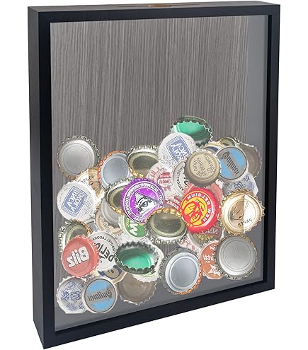 Cornice Profonda FramePro 28x35cm Nero - Con Apertura Superiore Per Tappi, Biglietti, Souvenir - Foto 10