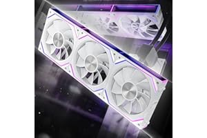 AsiaHorse DAWN Wentylator do PC RGB 120 mm, 3 sztuki, ARGB Daisy Chain PC wentylator [Infinity Mirror] [HDB] 71 CFM/1850 RPM/2,6 MMH2O 4-pinowy PWN i 5V 3Pin ARGB do Asus Aura ASRock GIGABYTE MSI