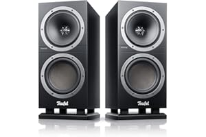Teufel Theater 500S HiFi Stereo-Regallautsprecher - 2-Wege-Technik, Premium Sound, Bassreflex, gleichen Klang an jeder Hörposition, detaillierte Räumlichkeit und Durchzeichnung - Schwarz