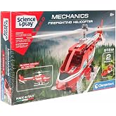 Clementoni Mechanical Laboratory Firefighting Helicopter