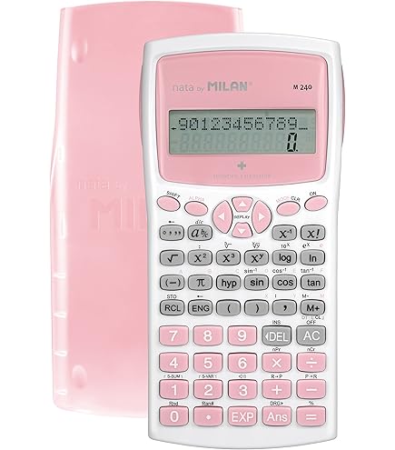 Calcolatrice Scientifica Hsthe Sea 240 Funzioni - Rosa Per Scuola E Ufficio - Foto 9