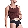 DAMENSCH Regular Fit Solid Cotton Blend Brief Underwear Anti-Bacterial Moisture Wicking Breathable Microfibre Waistband Stretchable Deo-Cotton Brief for Men
