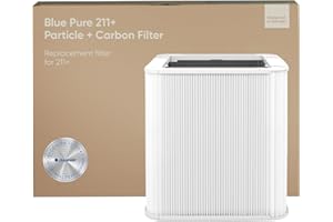 BLUEAIR Blue Pure 211+ Genuine Replacement Filter, Particle and Activated Carbon, Fits Blue Pure 211+ Air Purifier (Non-Auto)