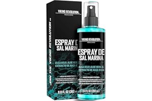 Viking Revolution - Sea Salt Spray para Cabello de Hombres - Regalo Hombre - Spray de Sal Marina con Algas, Aloe Vera y Alga Roja - Regalos Originales Para Hombre - 260 ml