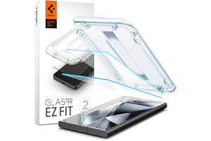 Spigen EZ Fit Härdat Glas [2 Stycken] för Samsung Galaxy S24 Ultra