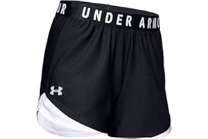 Under Armour Women's Play Up Shorts 3.0, Loose Gym Shorts for Women with a Flattering Curved Hem, Sweat-Wicking Running Shorts