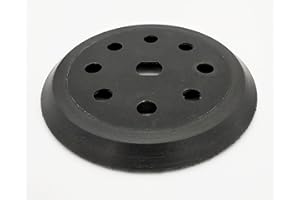 KRAFTFELD Piatto abrasivo in velcro da 125 mm con anima in metallo per Black & Decker BD 190,190 E, 190 S, KA 190,190 E, 190 S, SPEC375,797157-01, piastra in velcro