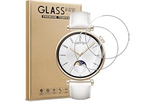 Aiziki [2 sztuki folii ochronnej do Huawei Watch GT 4 41 mm szkło pancerne [nietłukąca się ochrona TOP 9H] [Full Screen] szkło ochronne do Huawei Watch GT 4 41 mm HD folia ochronna na wyświetlacz