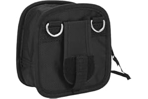 Deansh Camera Lens Filter Case, 9 Slots Filter Bag Nylon Case Wallet Pouch Camera Accessory with Shoulder Strap