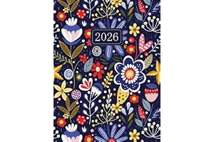 Agenda Semainier 2026 A4: Planificateur Hebdomadaire et Mensuel, Semaine sur Deux Pages | Janvier-Décembre 2026