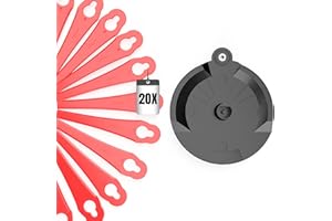 Set d'accessoires de coupe-bordure sans fil Florabest LIDL - Avec 20 lames, disque à tronçonner - Avec vis - FRTA 20 A1 IAN 282232-