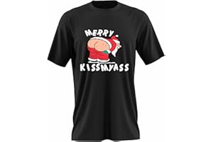 Love My Fashions® Christmas T-Shirt Women and Men Xmas Gift Short Sleeve Crew Neck Casual Unisex Multi Printed Top Autumn-Winter