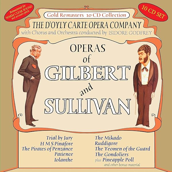 Gilbert & Sullivan: Operettas /Charles Mackerras /5CD BOX SET