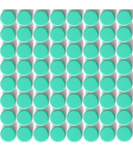 DUJEQM 30PCs Fridge Magnets - Strong Refrigerator Magnets, Heavy Duty Mini Magnets For Whiteboard & Lock, Decorative Cute Small Round Magnet For Fridge, Kitchen, Office, Home, Classroom,School (Red - View #5