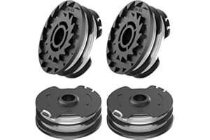 MAOZHOU Bobina a Filo per Tagliabordi,4 Pezzi Φ1.6 mm 8.3 m Bobina di Ricambio,Bobine per Parkside PRT 550 A1 LIDL、PRT 550 A3、PRT 300 A1、PRTA 20-Li A1、PRTA 20-Li B1、PRTA 20-Li B2、PRTA 20-Li C3