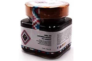 ZAYTI Miel de Sidr Maliky du Maroc Pur jujubier Brut Sidr Honey Royal 175 g - Naturel - Stimulant. Energisant. produit de qualité, pour une santé renforcée et un corps plus fort.