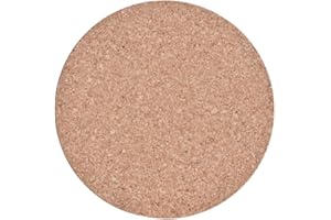 Zeller 01260 Untersetzer, Kork, ca. Ø 26 cm x 1 cm, Untersetzer für Töpfe, Pfannen, Topfuntersetzer, Küche