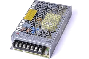 KING LED KingLed – MeanWell Fuente de alimentación Meanwell Modelo LRS-150-24 150W 24V Transformador Switching Mean Well NO resistente al agua IP20 para Tiras LED – cód.1987