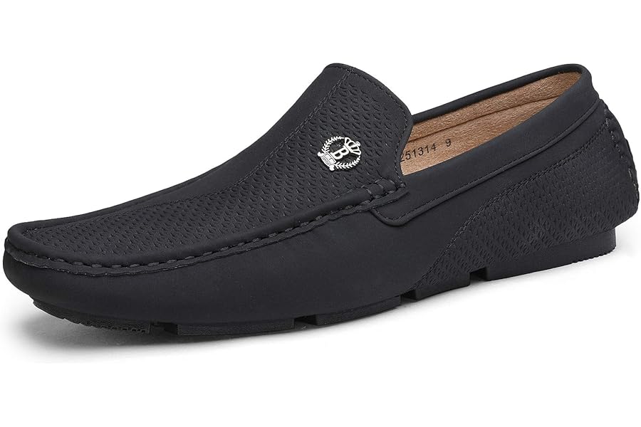 Bruno Marc Men’s Slip-on Formal Loafers Shoes, Man Classic Breathable Moccasins Flats Shoes and Comfortable Walking Shoes in Business, Casual Driving and Wedding