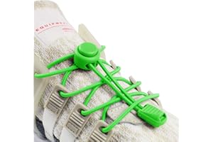 INMAKER Sznurowadła bez wiązania dla dorosłych i dzieci, elastyczne sznurowadła do butów sportowych, okrągłe sznurowadła