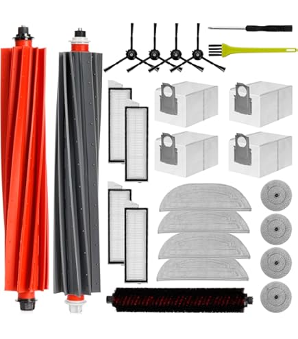 INF Kit D'accessoires Pour Roborock S8 MaxV Ultra/S8 Max Ultra