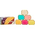 ComfyCozy Crystal Soap | Natural Hand & Body Wash | Luxury Beauty Pamper Gift, Multi Scented, 6 Pack