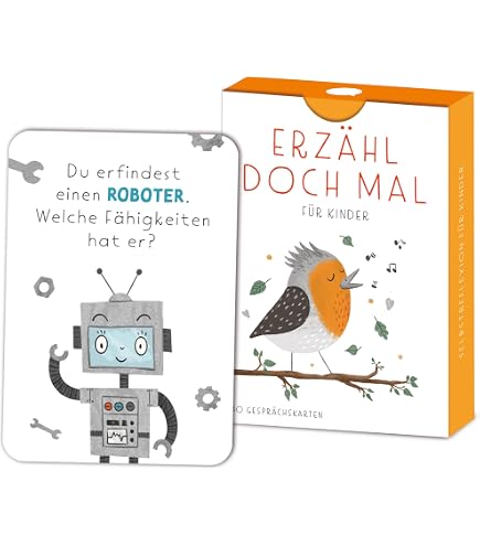 Das Dings – Jeu De Cartes Pour Apprendre L'allemand – 120 Cartes Devinettes – Dès 1 Joueur – International