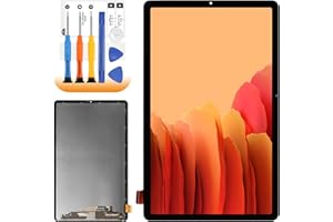 AGCUT LCD Display für Samsung Galaxy Tab S6 Lite SM-P610 SM-P615 Bildschirm Ersatz für Samsung Tab S6 Lite SM-P610 LCD Screen Digitizer Glasplatte Komplett Assembly mit Reparaturteil, Schwarz 10,4 Zoll