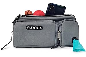 ALTYALTA EZ Dog Walking Bumbags, Dog Training Treat Pouch, Easily for Walking with Dogs, Waste Bag Dispenser