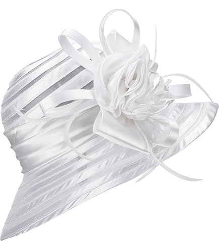 Chapeau Chinois Chapeau De Mariage En Dentelle - Protection Solaire Église Femme Capeline Pliable Tulle Élégante Casquette Visière Pour Voyage Plage Cérémonie Cocktail Fête Chapeau Tulle Dentelle Mariage - 3