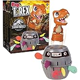 Tomy Pop Up Trex Classic aksiyon oyunu, aile ve okul &ouml;ncesi &ccedil;ocuklar i&ccedil;in Jurassic World oyunları, 4, 5, 6, 7, 8 yaşındaki er