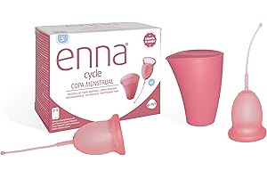 Enna Copa Menstrual T-S 2U+Caj Estiriliz