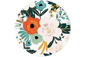 ITNRSIIET Tappetino per Mouse con Base in Gomma Antiscivolo, Bordi cuciti resistenti, Scorrimento Facile, Resistente agli Schizzi, Pratica e Facile da Pulire, Fiore con pistillo