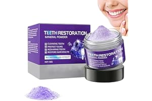 YANOBIA GarageLine Teeth Restoration Mineral Powder, Mineral Tooth Powder, Dental Restoration Mineral Powder, Effective in Strengthening Teeth and Gums, Protect Gums and Freshen Breath (1)
