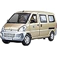 ARNIYAVALA 1:24 WULING Rongguang Van Alloy Car Model Diecast Metal Toy Vehicles Model Sound and Light -Beige