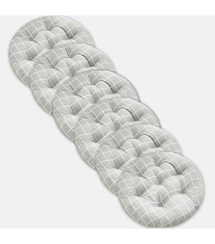 Lot De 4 Coussins De Chaise Moelleux - Pour Sol, Jardin Ou Méditation (40cm)