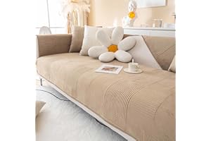 YSZBD Protège Canapé 3 Places Housses De Canapé d Angle Velours Antidérapante pour Chien Protecteur De Canape Housse De Canapé Imperméable Anti-Taches,#10-90x160cm