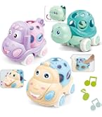 Jouet Véhicules Clementoni - Bus, Camionnette, Voiture, Moto | À Empiler, Encaster | Pour Bébé 10 Mois+