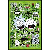 Cartoon Network Rick und Morty 'Quotes' Maxi Poster, 61 x 91,5 cm
