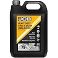 JCB Garden 5L Sink & Drain Unblocker - Ready To Use Clears Blocked Drains And Helps To Keep Fresh Odour - Maintains Free Running Drains