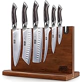 HOSHANHO 7 Pieces Kitchen Knife Set, Japanese Kitchen Knives | Ultra Sharp High Carbon Stainless Steel Kitchen Knife Sets wit