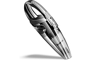 PROJECTFONT Przenośny odkurzacz samochodowy bezprzewodowy odkurzacz do okruchów - wysoka moc ssania 90W nadaje się do czyszczenia domu, zwierząt domowych i ciasnych przestrzeni akcesoria samochodowe USB