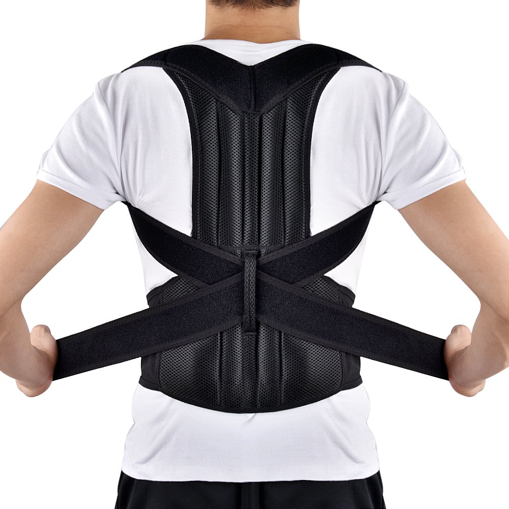 Back Posture Corrector, HailiCare Full Back Brace Shoulder Posture