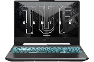 ASUS TUF Gaming F15 FX506HF - Ordenador Portátil Gaming de 15.6" Full HD 144Hz (Intel Core i5-11400H, 16GB RAM, 512GB SSD, RTX 2050-4GB, Sin Sistema Operativo) Negro - Teclado QWERTY español