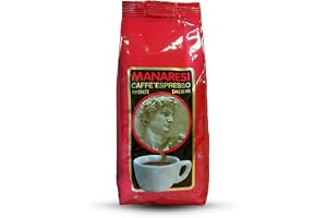 Manaresi kaffe Rosso bönor, 1-pack (1 x 1 kg)