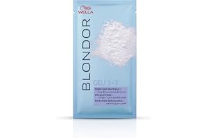 Wella Blondor Geli 3+1 – Professional Powder-Based Hair Bleach for High-Level Lightening & Precision, Salon-Grade Bleach - 20g